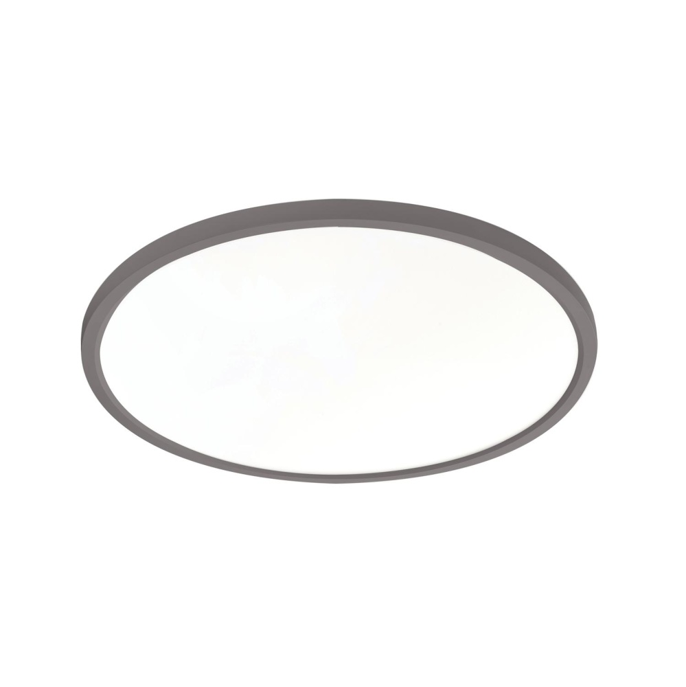 Edge Rnd Lrg 20'' LED Flush Mount 120-277V 5CCT BK