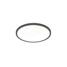 AFX Lighting, Inc. EGRF1625LAJUDBK - Edge Rnd Lrg 16'' LED Flush Mount 120-277V 25W 5CCT BK