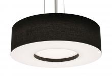 AFX Lighting, Inc. MCP2432L5AJUDSN-BK - Montclair 24'' LED Pendant,120-277V,5 CCT,SN w/ BK