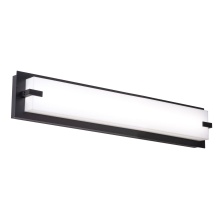 AFX Lighting, Inc. SNV2405LAJUDBK - Sinclair 24''LED Vanity 120-277V 26W 5CCT BK