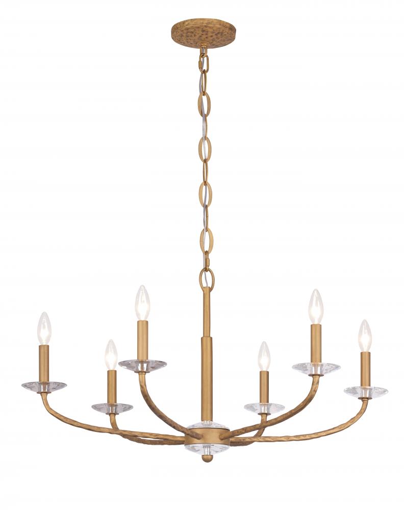 Atella - 6 Light Chandelier