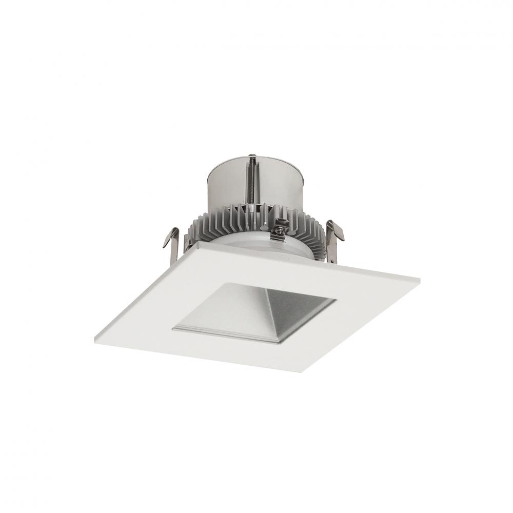 4" Cobalt Click Square Retrofit Reflector with Square Aperture, 1000lm / 12W, 4000K, Haze