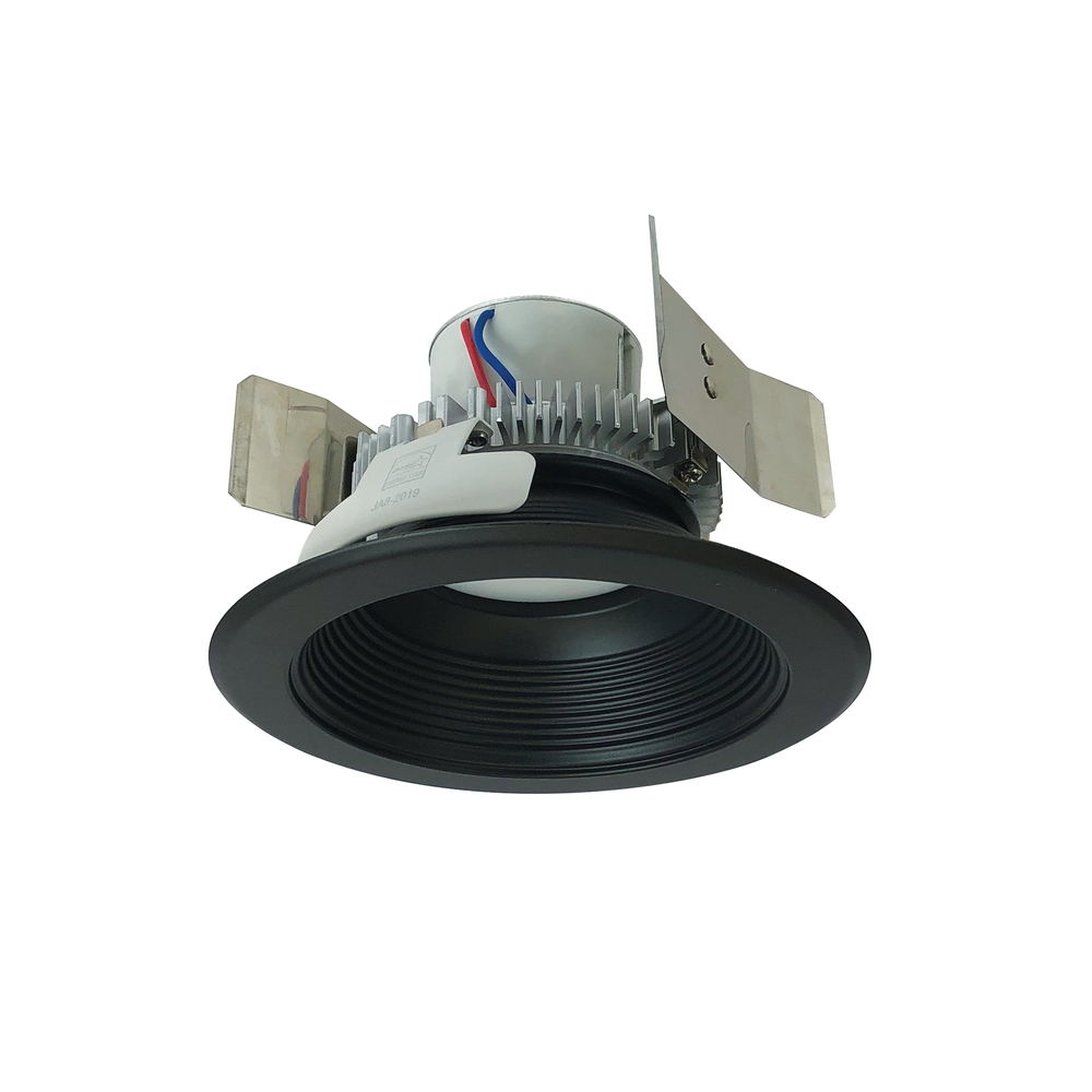 5" Cobalt Click Round Retrofit Baffle, 1000lm / 12W, 3500K, Black Baffle / Black Flange