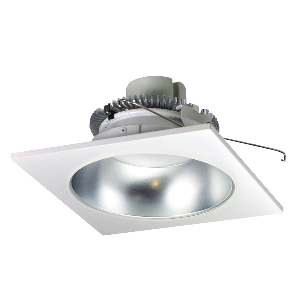 6" Cobalt Click Square Retrofit Reflector with Round Aperture, 750lm / 10W, 2700K, Diffused