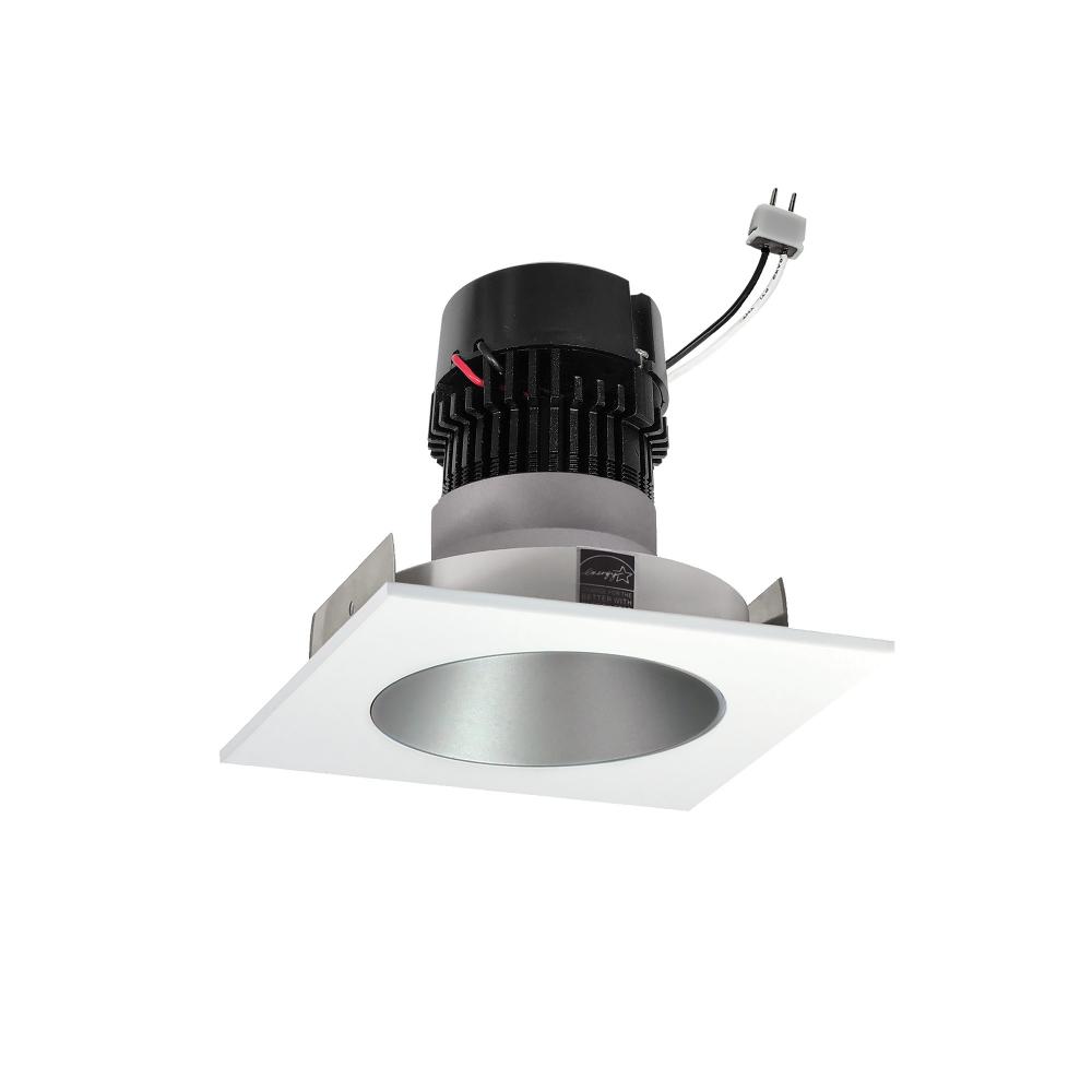 4" Pearl Low Voltage LED Square Retrofit Reflector with Round Aperture, 1150lm / 11W, 3000K,