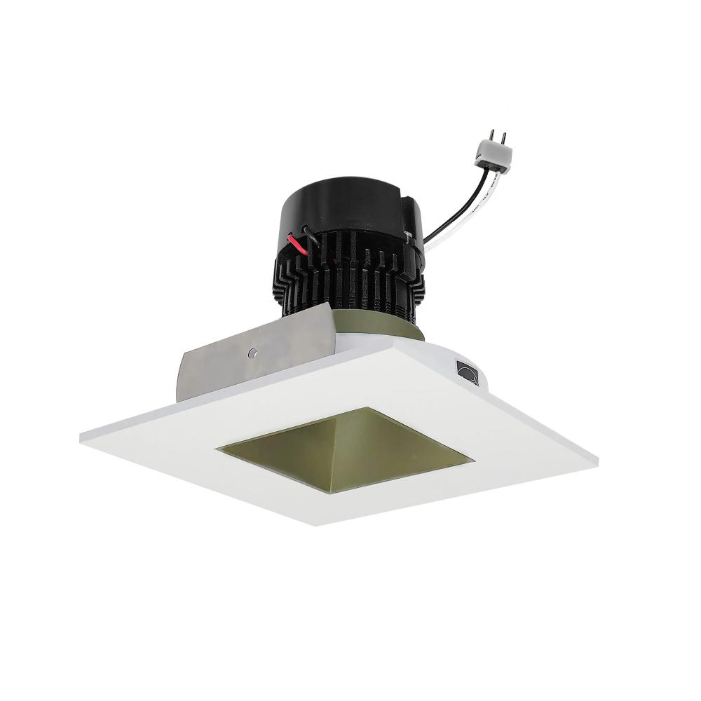 4" Pearl Low Voltage LED Square Retrofit Reflector with Square Aperture, 1100lm / 11W, 3500K,