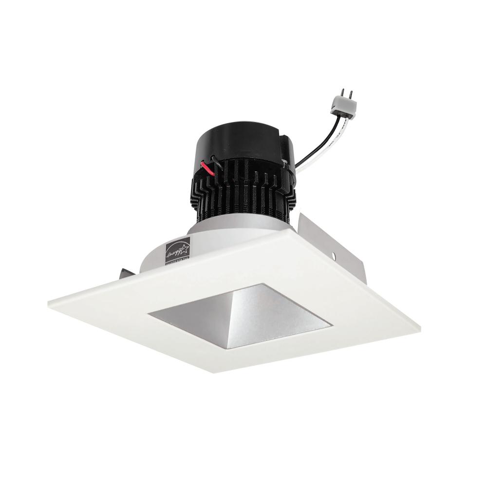 4" Pearl Low Voltage LED Square Retrofit Reflector with Square Aperture, 1100lm / 11W, 2700K,