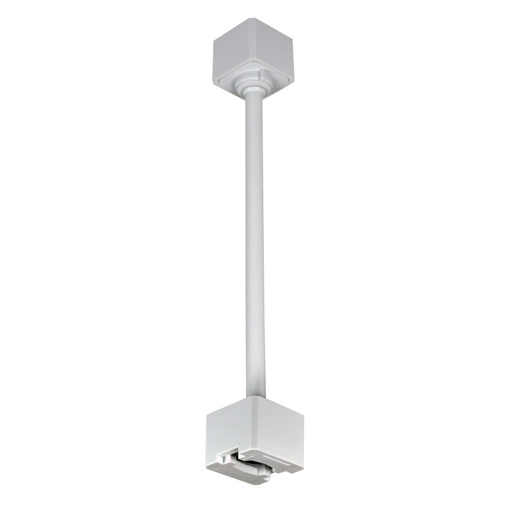 18" Track Extension Rod, 1 or 2 Circuit Track, White