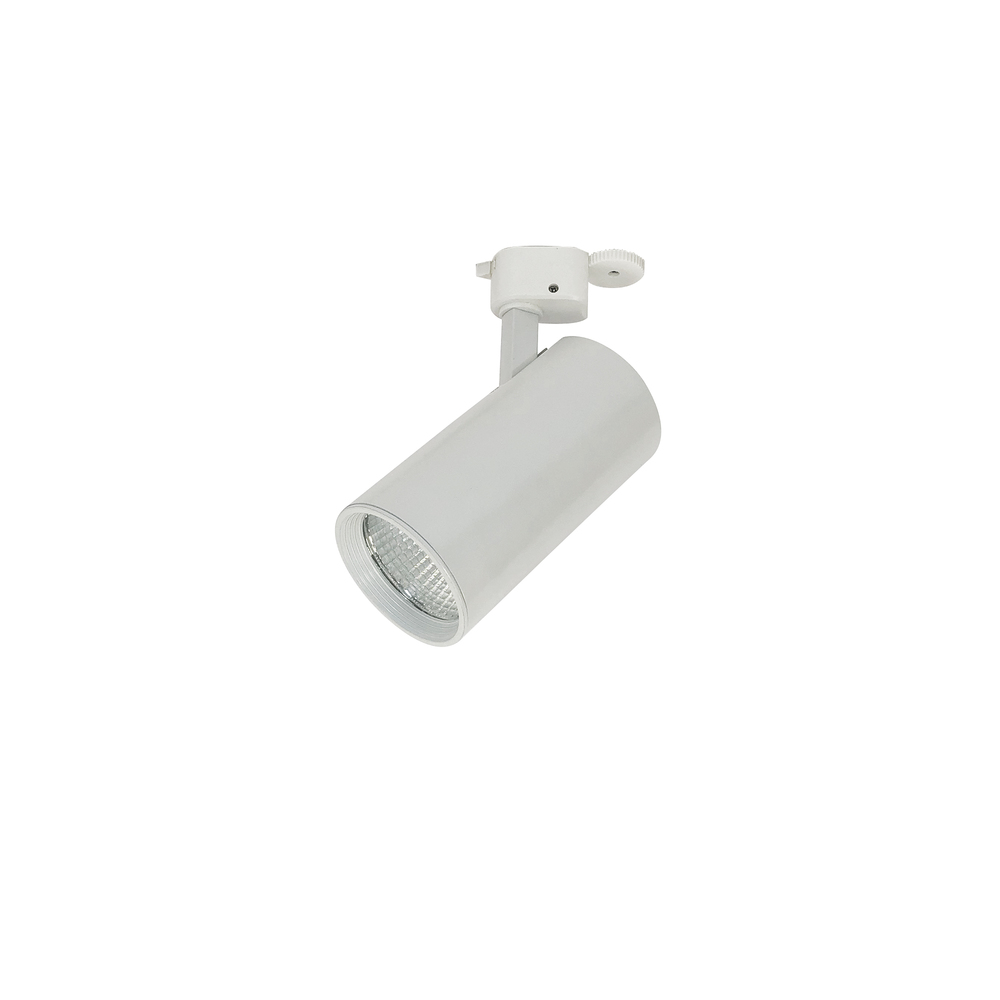 Jason LED Track Head, Cylinder, 1400lm, 18W, 30K, 90+ CRI, Flood, White