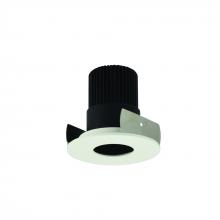 Nora NIOB-2RPH27QBMPW - 2" Iolite LED Round Pinhole, 10-Degree Optic, 700lm / 12W, 2700K, Black Pinhole / Matte Powder