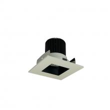Nora NIOB-2SNDSQ27XBW/10 - 2" Iolite LED Square Reflector with Square Aperture, 1000lm / 14W, 2700K, Black Reflector /