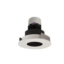 Nora NPR-4RPH27XBMPW - 4" Pearl LED Round Pinhole Retrofit, 1000lm / 12W, 2700K, Black Pinhole / Matte Powder White