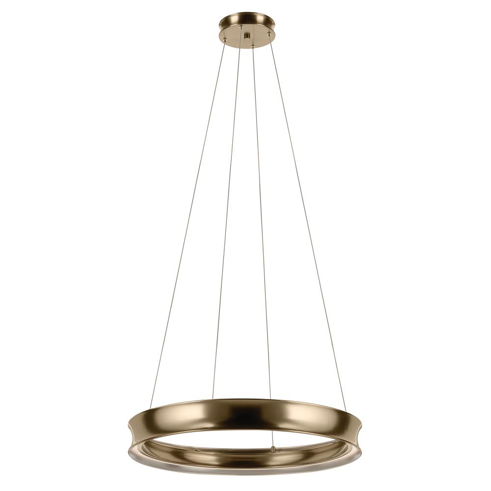 Larousse 29.5 Inch LED Chandelier in Champagne Bronze
