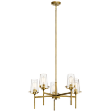 Kichler 43694NBR - Alton 27" 5 Light Chandelier Natural Brass