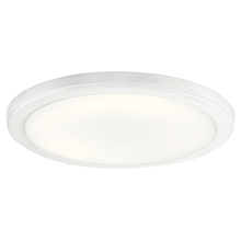 Kichler 44248WHLED30 - Zeo 3000K LED 13" Round Flush Mount White