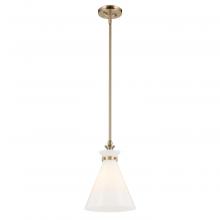 Kichler 52774CPZ - Laria 10.5 Inch 1 Light Pendant with Opal Glass in Champagne Bronze
