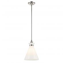 Kichler 52774PN - Laria 10.5 Inch 1 Light Pendant with Opal Glass in Polished Nickel