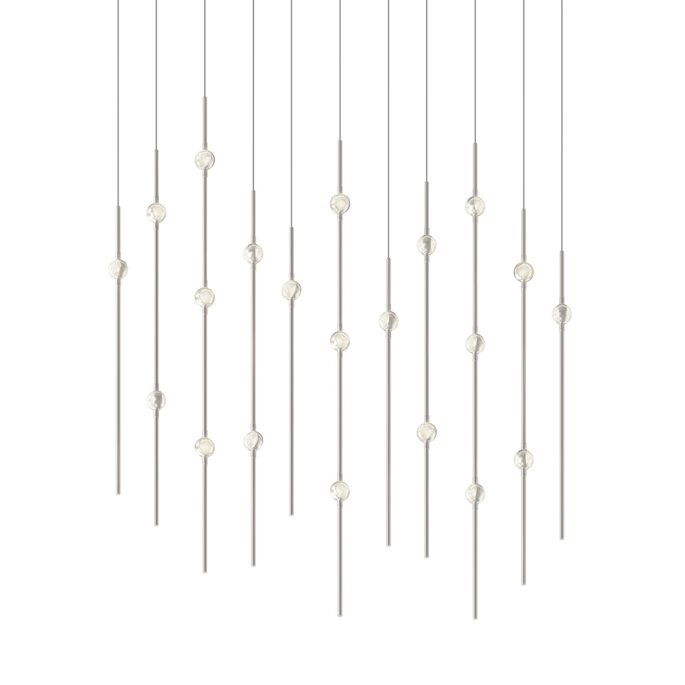 Aries 36" Rectangle LED Pendant (2700K) w/20' Cords