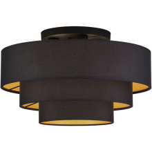 Livex Lighting 45606-04 - 4 Light Black Extra Large Semi-Flush