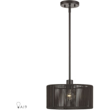 Livex Lighting 49122-92 - 1 Light English Bronze Pendant