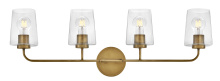 Lark 853454HB-CL - Large Four Light Vanity