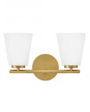 Lark 85422LCB - Small Two Light Vanity
