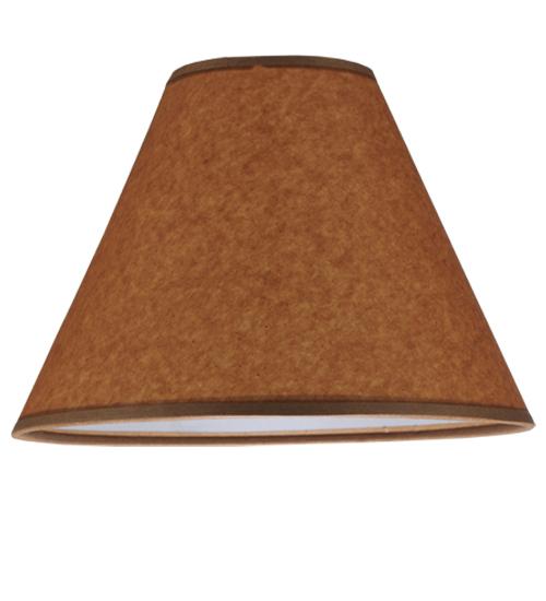 10"W X 7"H Parchment Oil Shade