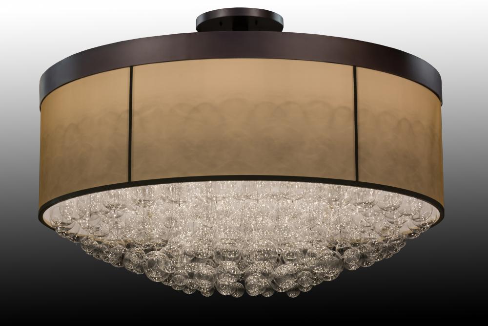 72" Wide Bulle Semi-Flushmount