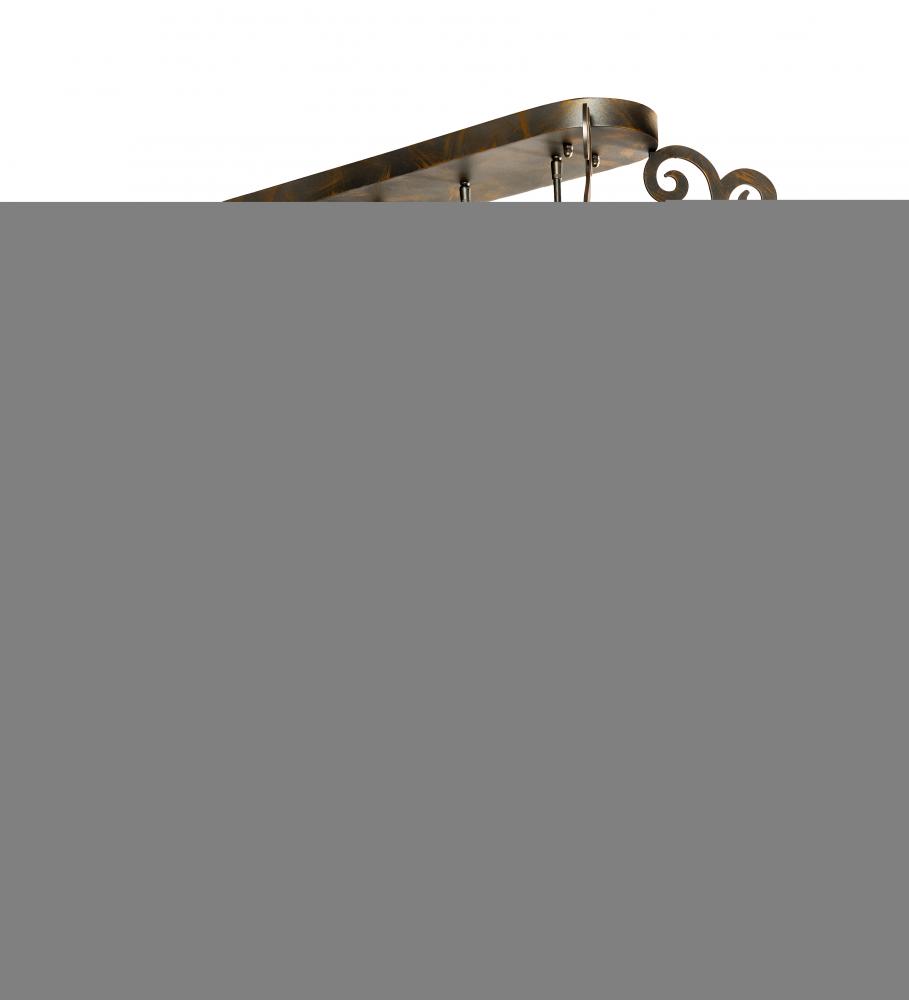 48" Long Neo 4 Light Pot Rack