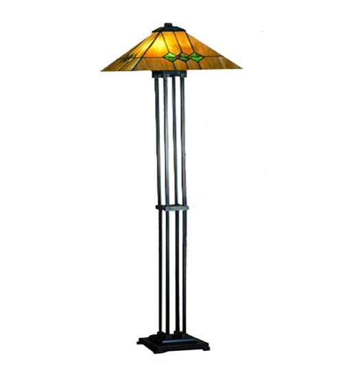 63"H Martini Mission Floor Lamp