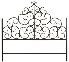 Meyda Green 123639 - 72"H X 78"W Tempest King Size Headboard