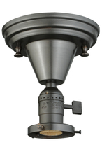 Meyda Green 139923 - 5.25"W Revival Paddle Socket 1 LT Flushmount Hardware