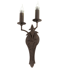 Meyda Green 195109 - 10" Wide Torsade 2 Light Wall Sconce