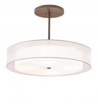 Meyda Green 216022 - 30" Wide Cilindro Textrene Pendant