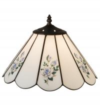 Meyda Green 218811 - 13" Wide Roses Shade