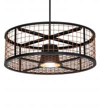 Meyda Green 230966 - 30" Wide Paloma Golpe Pendant