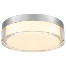 Alteck, LLC AFM0017-3CCT-W-BSS - Sunspot LED Flush Mount D9