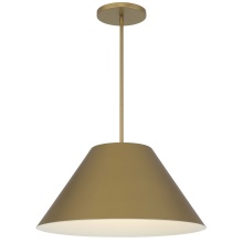 Alteck, LLC AP0078-5CCT-W-PB - Jaz LED Pendant D22