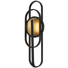 Alteck, LLC AW0092-3CCT-W-BK - Raymond LED Wall Sconce H30