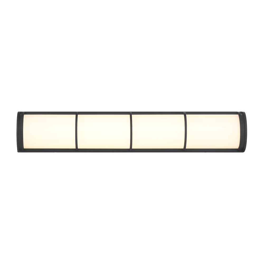 Harper LED Bathroom Vanity Light in Matte Black