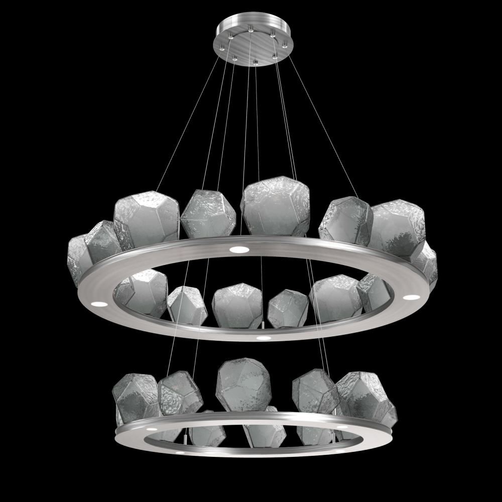 Gem Two-Tier Ring
