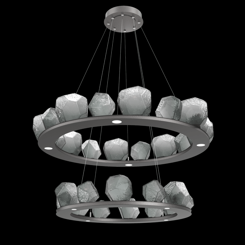 Gem Two-Tier Ring