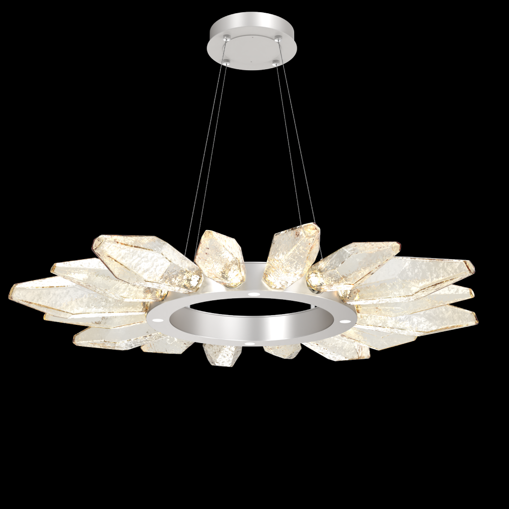 Rock Crystal Radial Ring - 42