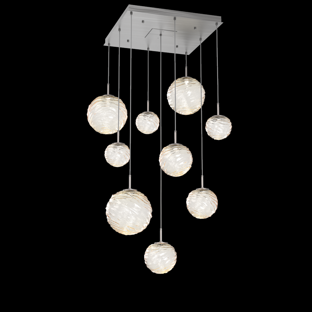 Gaia Square 9pc Multi-Pendant