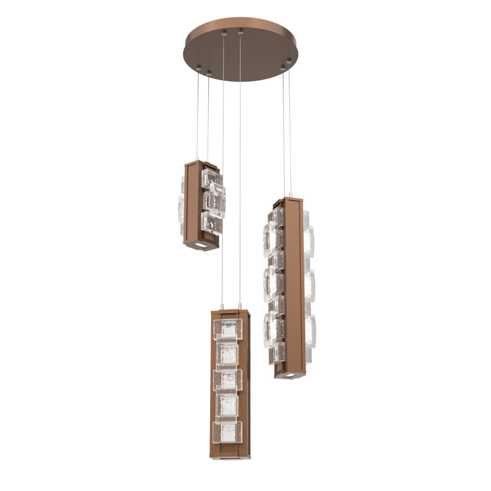 Tessera Round Round 3pc Multi-Pendant