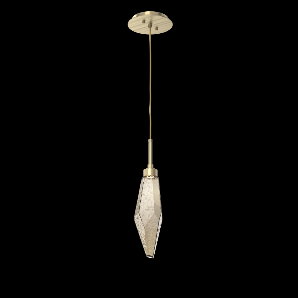 Rock Crystal Pendant - 15-Inch