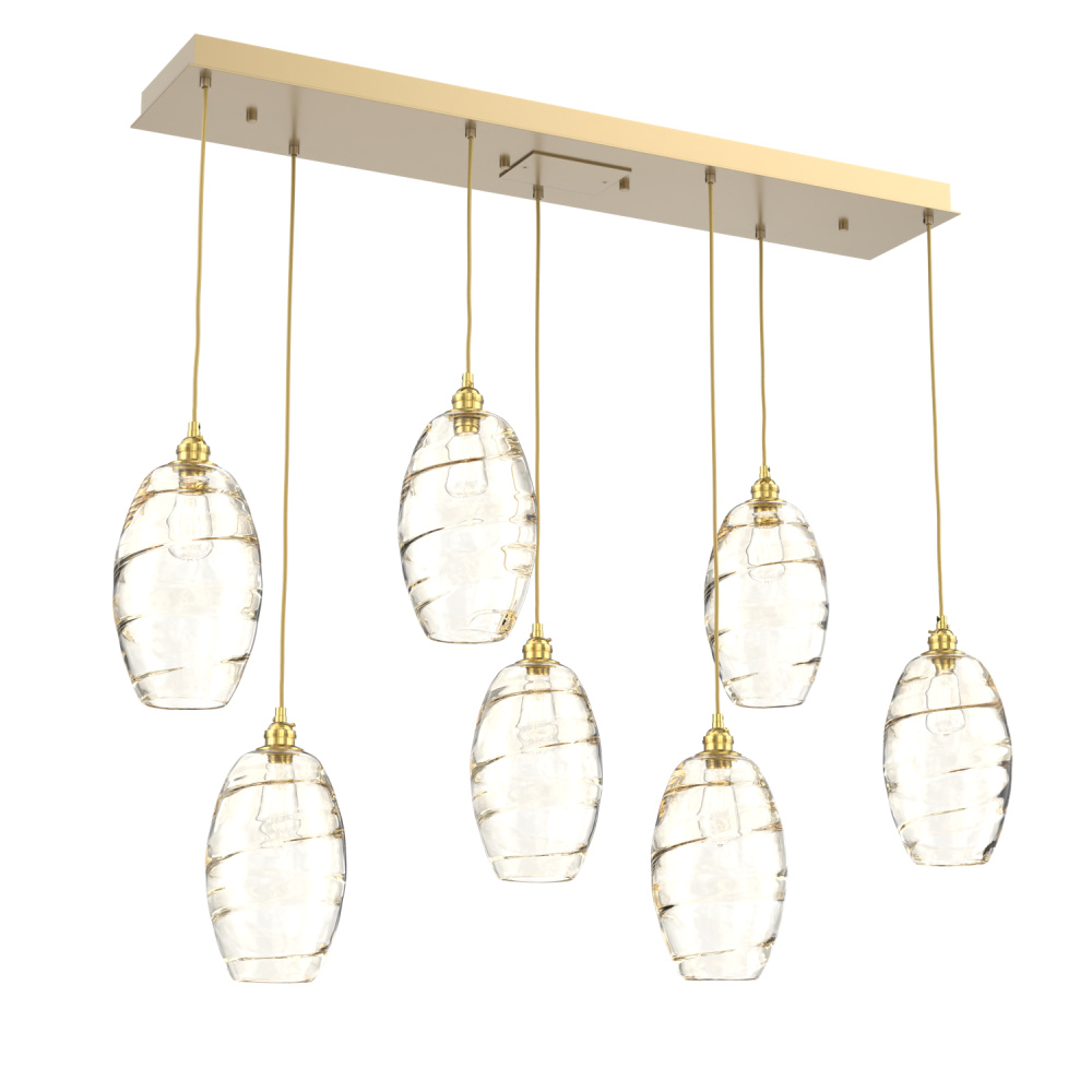 Ellisse Linear 7pc Multi-Pendant