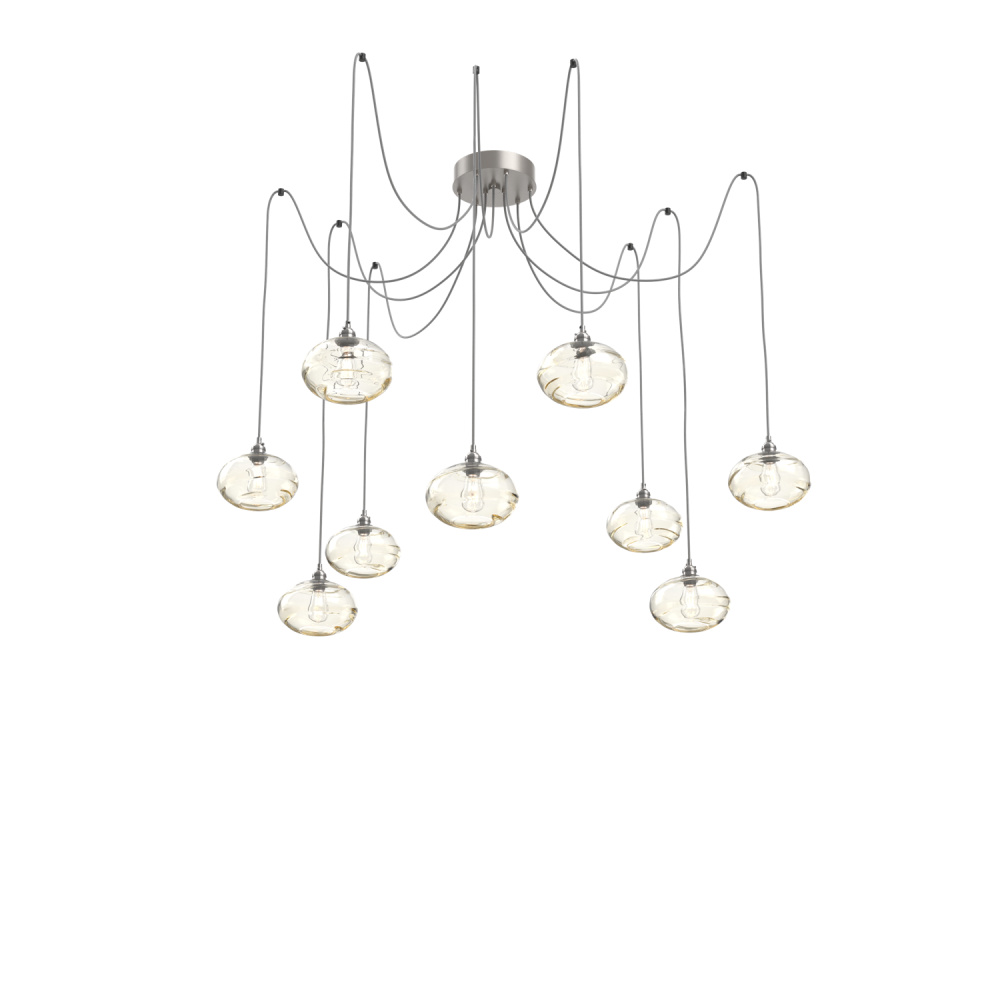 Coppa Round 9pc Swag Multi-Pendant