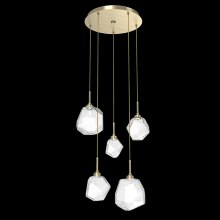 Hammerton CHB0039-05-HB-C-C01-L1 - Gem Round 5pc Multi-Pendant