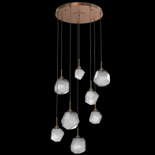 Hammerton CHB0039-08-RB-S-C01-L1 - Gem Round 8pc Multi-Pendant